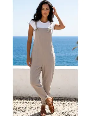 Garde-robe - salopette - Taupe