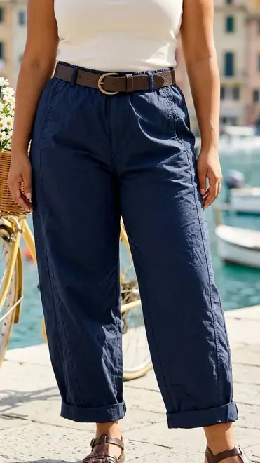 Garde-robe - Lange Broek - Marine