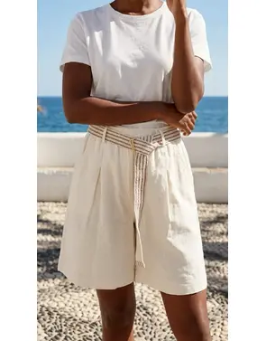 Garde-robe - Short - Wit
