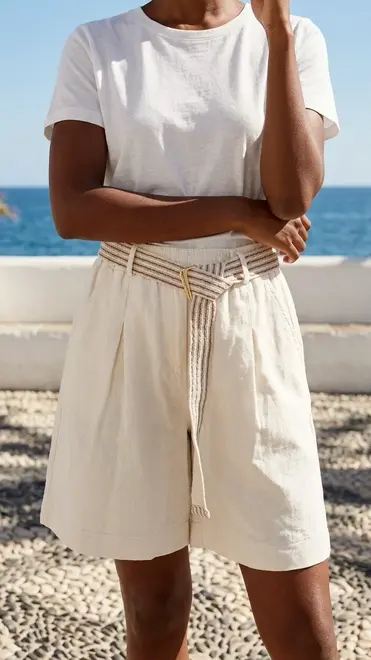 Garde-robe - Short - Wit
