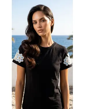 Garde-robe - T-shirt - Zwart
