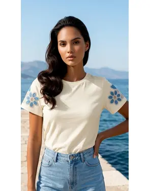 Garde-robe - T-shirt - Geel