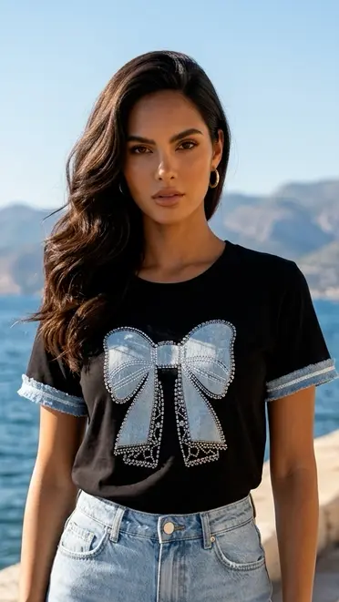 Garde-robe - T-shirt - Zwart