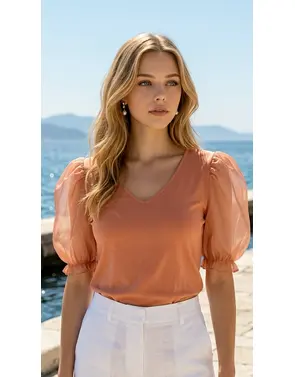 Garde-robe - Top - Oranje