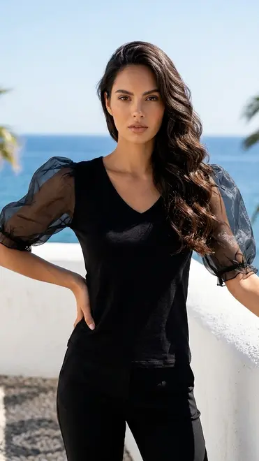 Garde-robe - Top - Zwart
