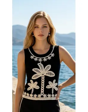 Garde-robe - T-shirt - Zwart