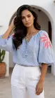Garde-robe - Blouse - Blauw