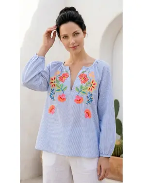 Garde-robe - Blouse - Blauw