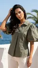 Garde-robe - Blouse - Kaki