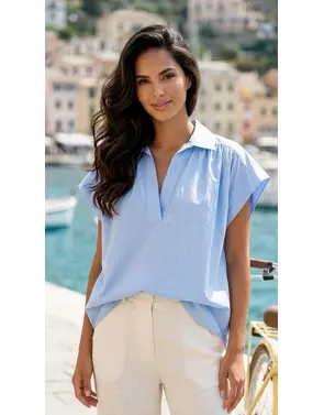Garde-robe - Blouse - Blauw