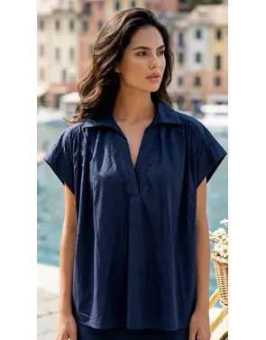 Garde-robe - Blouse - Marine
