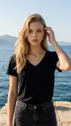Garde-robe - T-shirt - Zwart