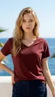 Garde-robe - T-shirt - Bordeaux