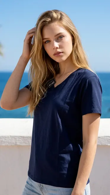 Garde-robe - T-shirt - Marine