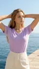 Garde-robe - T-shirt - Paars