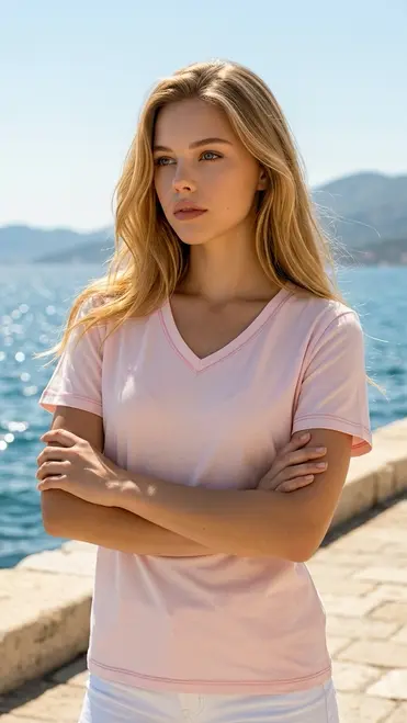 Garde-robe - T-shirt - Roze