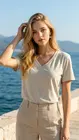 Garde-robe - T-shirt - Beige