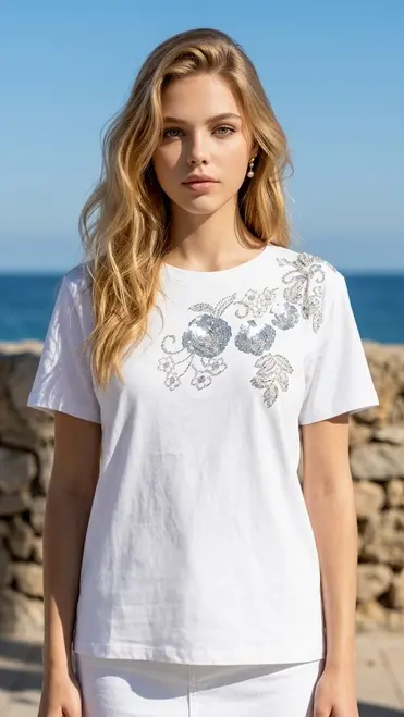 Garde-robe - T-shirt - Wit