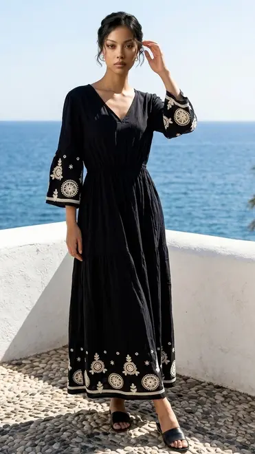 Garde-robe - Lang kleed - Marine