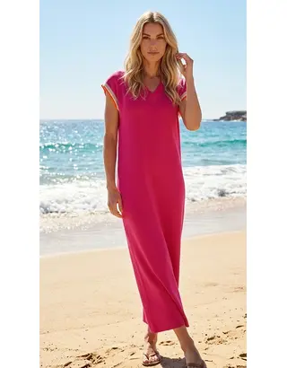 Garde-robe - Lang kleed - Fushia