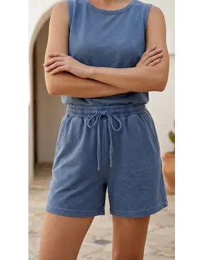 Garde-robe - Short - Blauw