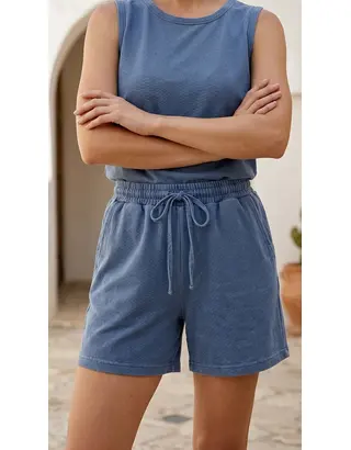 Garde-robe - Short - Blauw