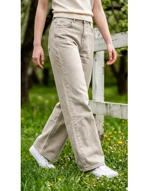 Garde-robe - Lange Broek - Beige