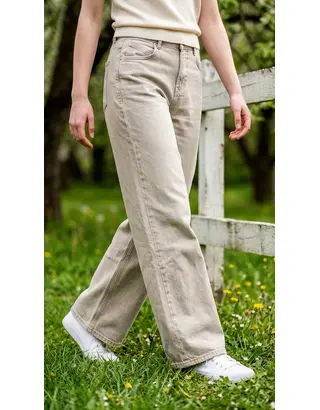 Garde-robe - Lange Broek - Beige