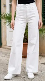 Garde-robe - Lange Broek - Wit