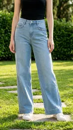 Garde-robe - Lange Broek - Jeans licht