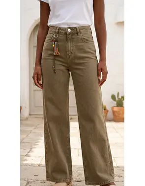 Garde-robe - Lange Broek - Kaki