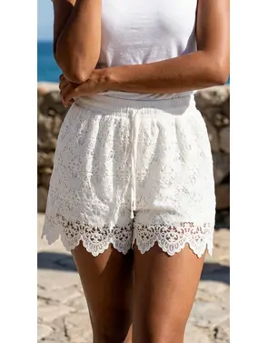 Garde-robe - Short - Wit