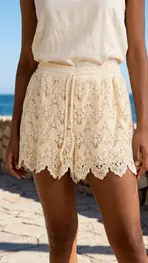 Garde-robe - Short - Beige