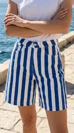Garde-robe - Short - Blauw