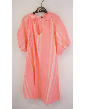 Garde-robe - Kort Kleedje - Fluo roze