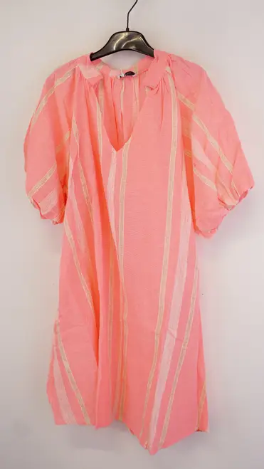Garde-robe - Kort Kleedje - Fluo roze