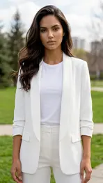 Garde-robe - Blazer - Wit