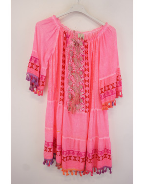 Garde-robe - Kort Kleedje - Roze