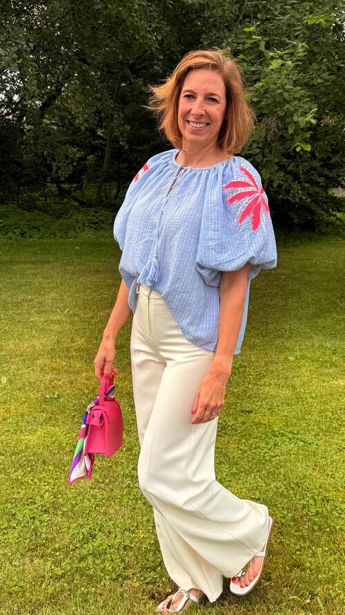 Pink Palm Chic