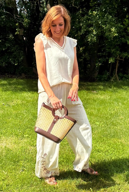 Linnen zomeroutfit dames