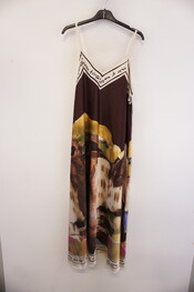 Garde-robe - Lang kleed - Bruin