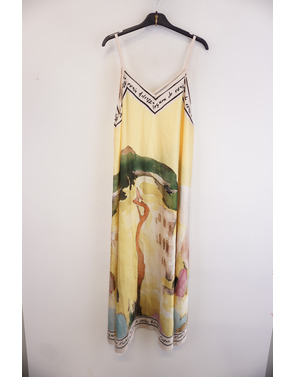 Garde-robe - Lang kleed - Geel