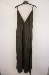 Garde-robe - Lang kleed - Kaki