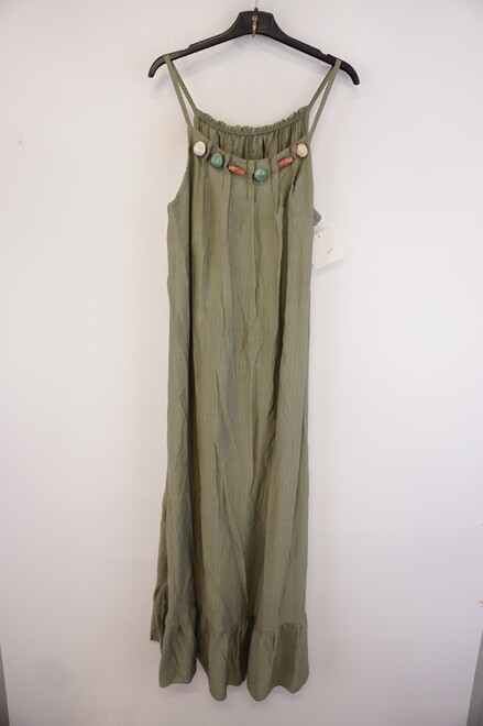 Garde-robe - Lang kleed - Kaki