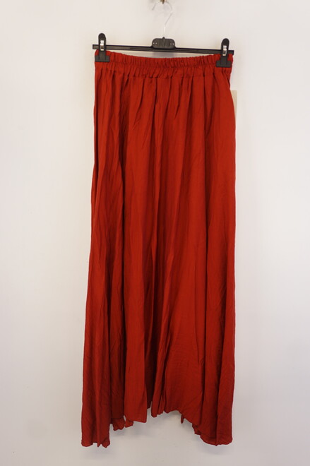 Garde-robe - Lange Rok - Donker oranje