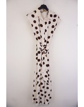 Garde-robe - Lang kleed - Ecru