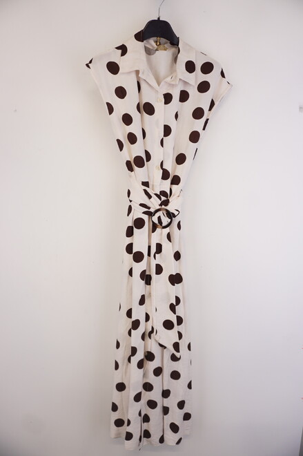 Garde-robe - Lang kleed - Ecru