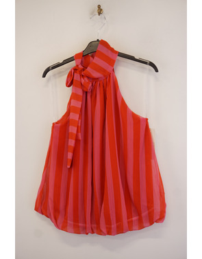 Garde-robe - Top - Fushia-oranje