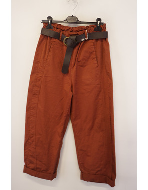 Garde-robe - Lange Broek - Donker oranje