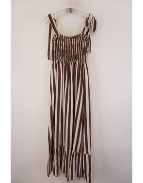 Garde-robe - Lang kleed - Bruin